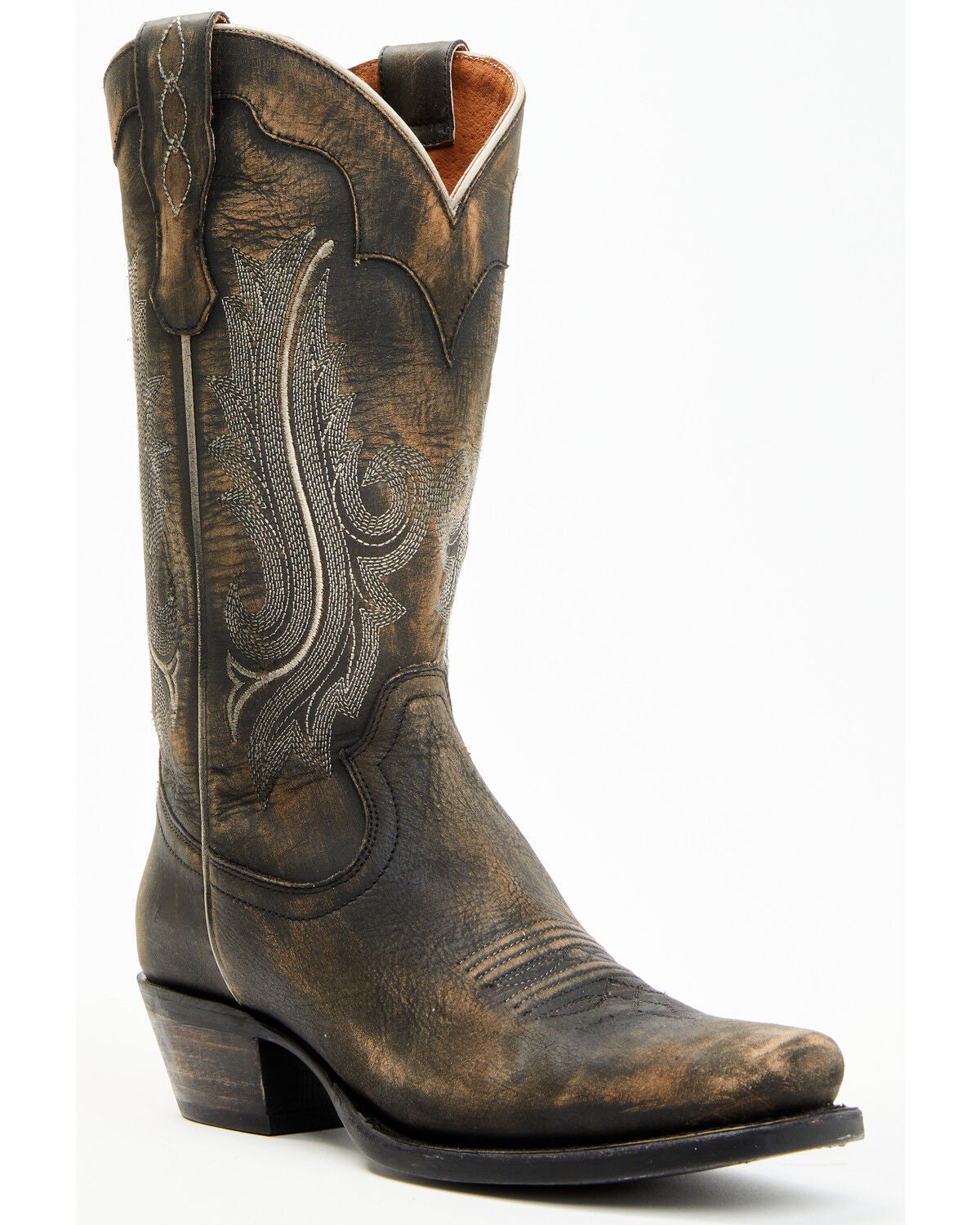 Idyllwind Women's Lawless Distressed Western Boots - Square Toe, Black, hi-res