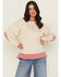 Image #1 - Cleo + Wolf Women's Colorblock Fleece Sweatshirt, Sand, hi-res