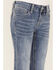 Image #4 - Grace in LA Girls' Light Wash Embroidered Floral Bootcut Jeans, Blue, hi-res
