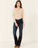 Image #1 - Ariat Women's Mid Rise Bootcut Jeans, Blue, hi-res