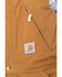 Carhartt Men's Zip-to-Waist Bib Work Overalls , Carhartt Brown, hi-res