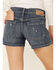 Ariat Women's Mid Rise Boyfriend Shorts, Blue, hi-res