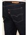 Image #4 - Levi's Men's 502 Dark Hollow Rinse Tapered Stretch Regular Straight Leg Jeans, Blue, hi-res