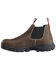 Image #3 - Avenger Women's Romeo Work Shoes - Alloy Toe, Brown, hi-res