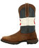Image #3 - Durango Men's Colorado Flag Western Boots - Square Toe, Brown, hi-res