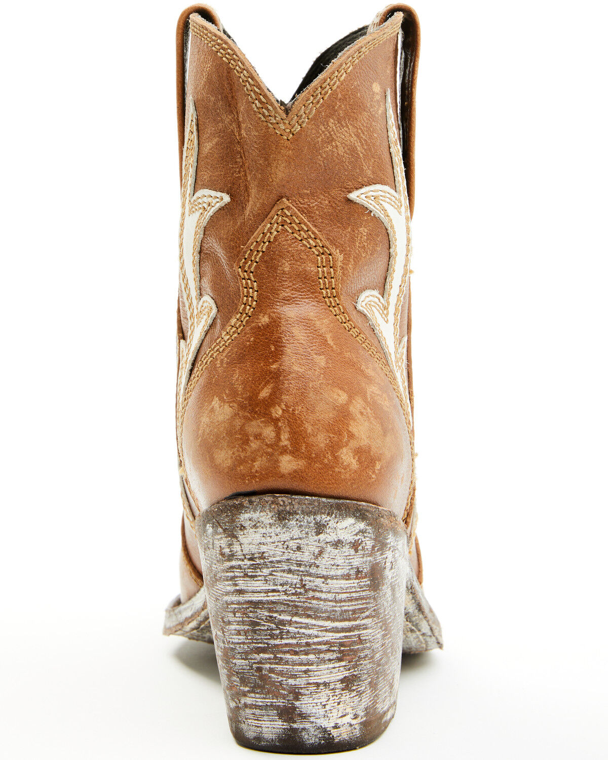 Image #5 - Liberty Black Women's Evan Flame Western Booties - Snip Toe, Tan, hi-res