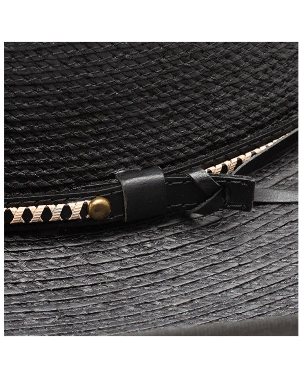 Image #3 - Jason Aldean Asphalt Cowboy Straw Cowboy Hat, Black, hi-res