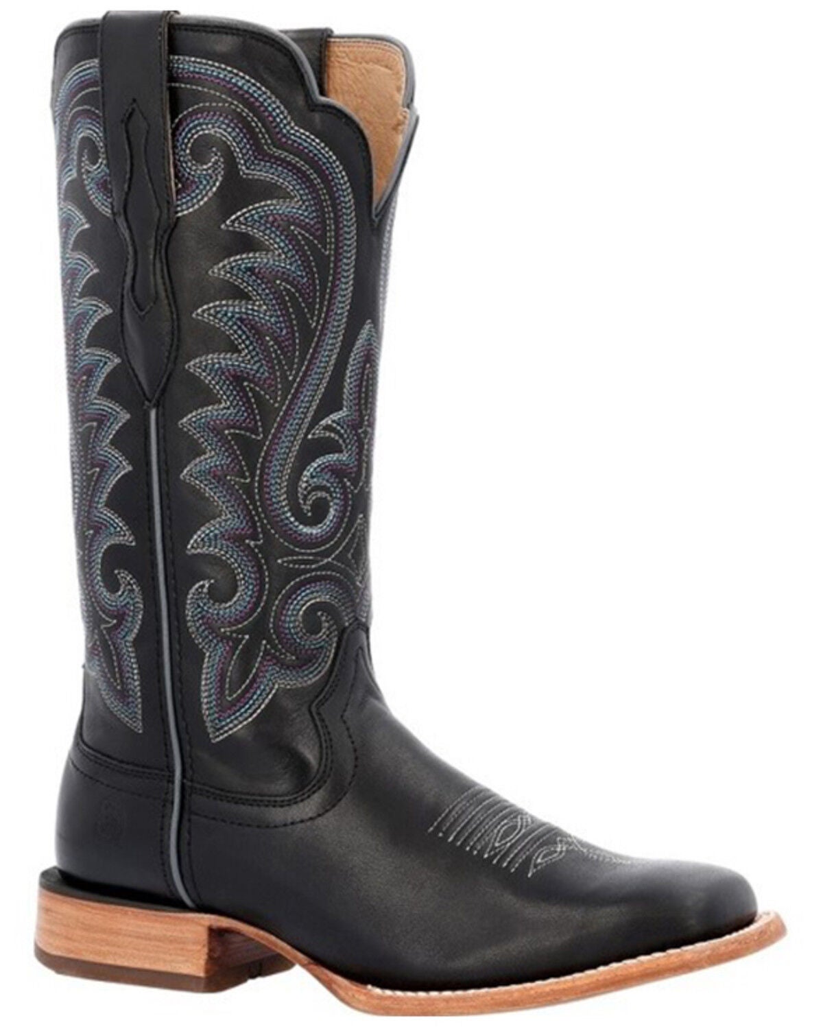 Durango Women's Arena Pro&trade; Western Performance Boots - Broad Square Toe, Black, hi-res