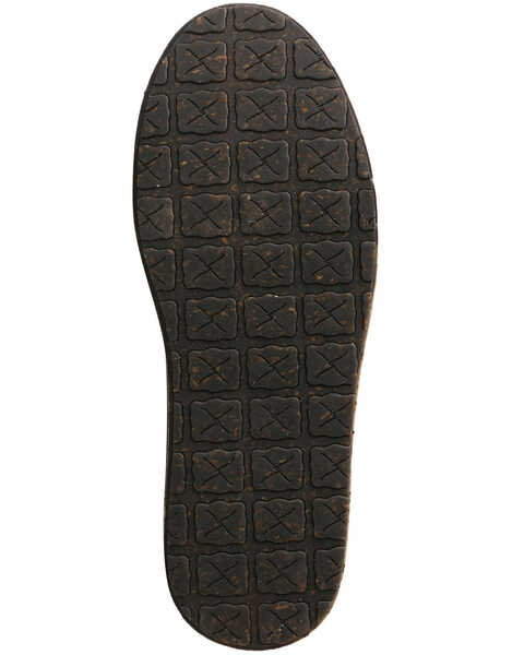 Image #6 - Twisted X Girls' Leopard Print Shoes - Moc Toe, Tan, hi-res