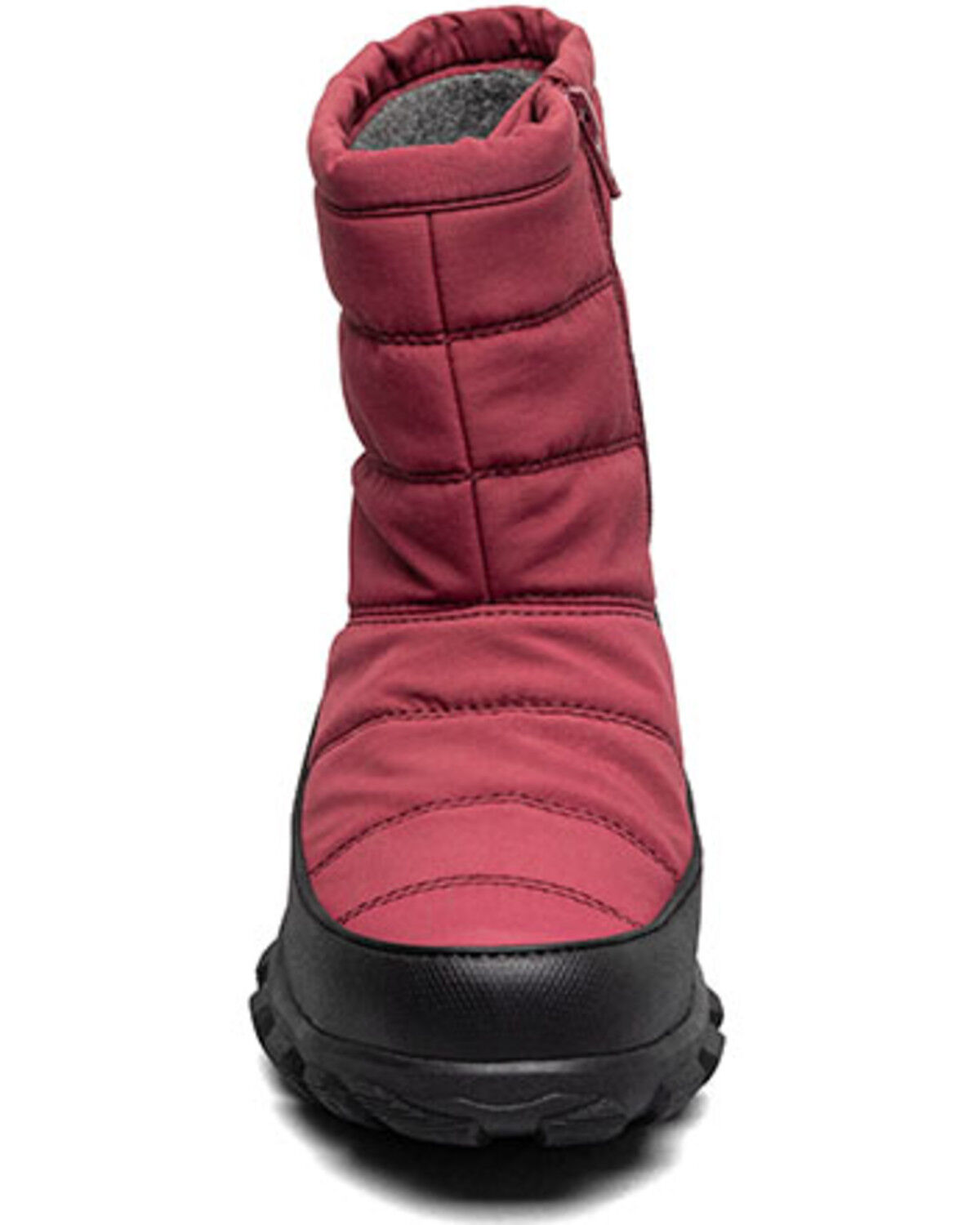 Image #4 - Bogs Women's Cedar Quilt Waterproof Boots - Round Toe, Red, hi-res