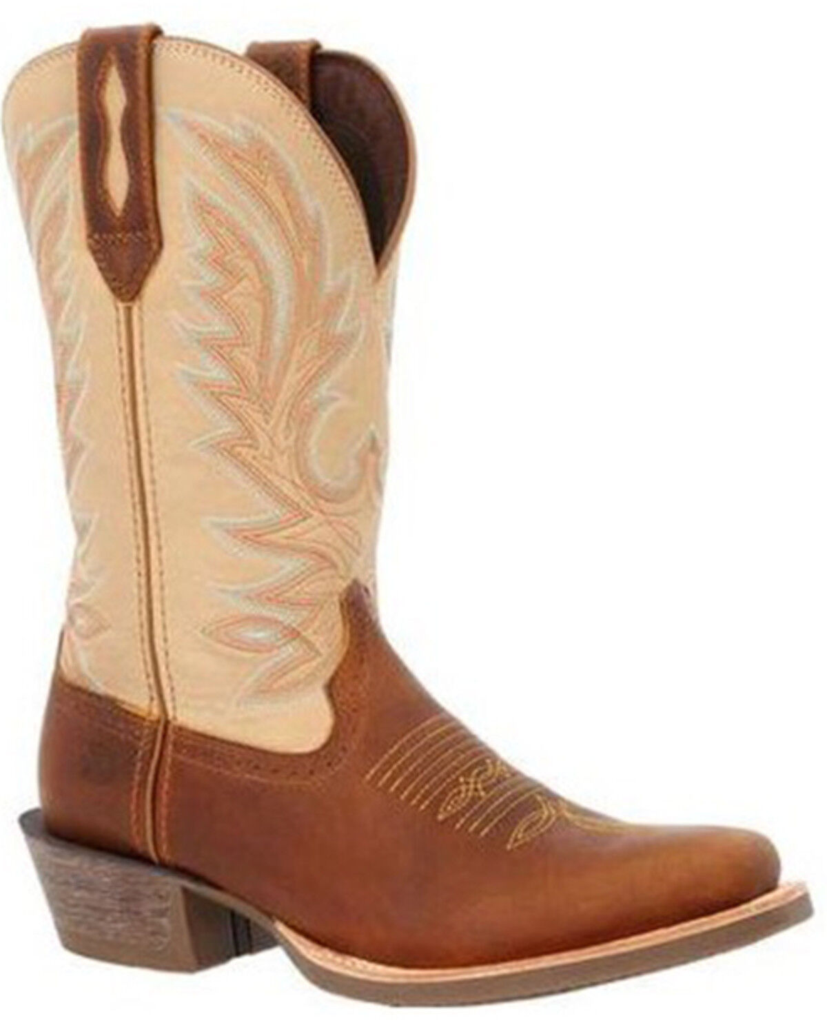 Image #1 - Durango Men's Rebel Pro Western Performance Boots - Square Toe, Brown, hi-res