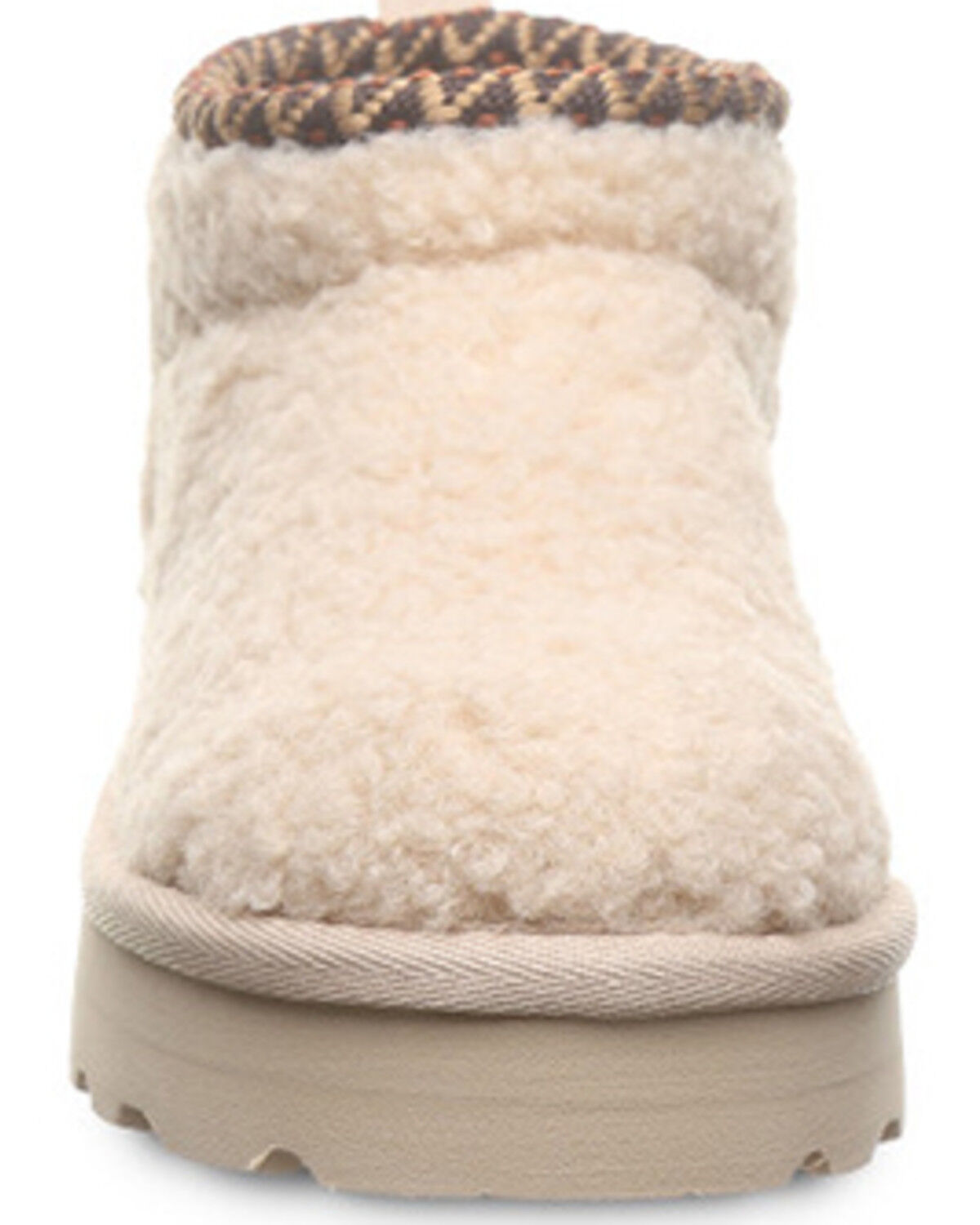 Image #4 - Bearpaw Girls' Snuggle Deco Casual Boots, Cream, hi-res