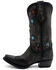 Image #3 - Ferrini Women's Estrella Star Inlay Tall Western Boots - Snip Toe, Charcoal, hi-res