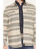 Image #3 - Dakota Grizzly Men's Boot Barn Exclusive Shane Striped Long Sleeve Snap Flannel Shirt, Grey, hi-res