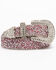 Image #1 - Shyanne Girls' Shimmer Glitz Belt, Pink, hi-res