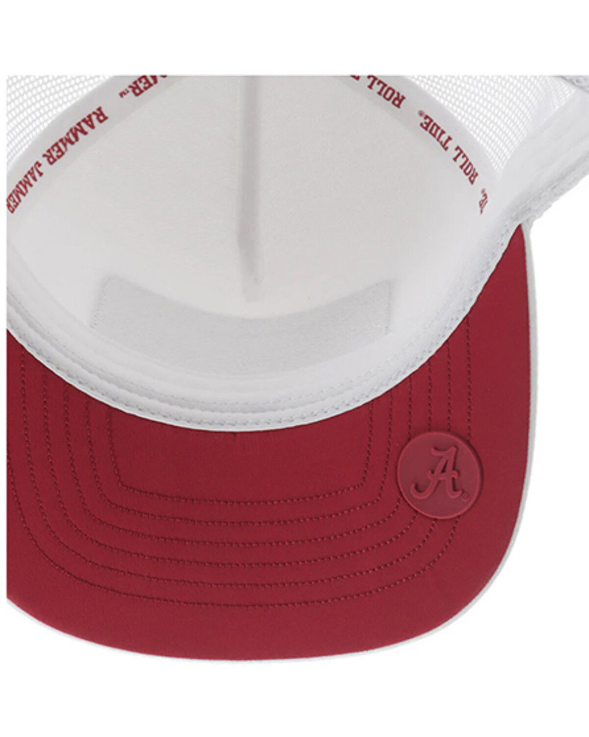 Image #4 - Hooey Men's University of Alabama Trucker Cap, White, hi-res