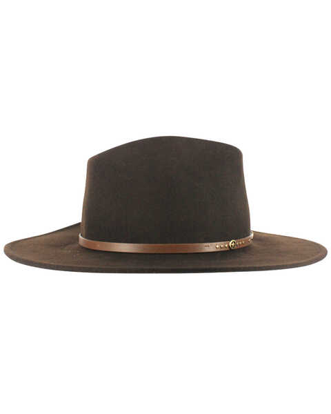 Image #2 - Cody James Men's Sedona 2X Felt Western Fashion Hat, Brown, hi-res