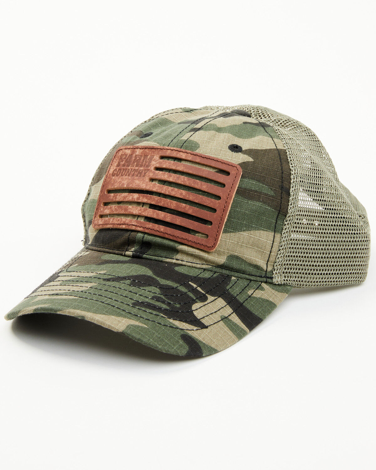 Image #1 - John Deere Men's Traditional Camo Baseball Cap, Camouflage, hi-res
