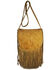 Kobler Leather Women's Concho Crossbody Bag, Tan, hi-res