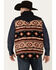 Image #4 - Cinch Men's Reversible Southwestern Print Quilted Vest, Khaki, hi-res