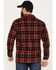 Image #4 - Pendleton Men's Boardshirt Plaid Button Down Long Sleeve Western Shirt, Red, hi-res