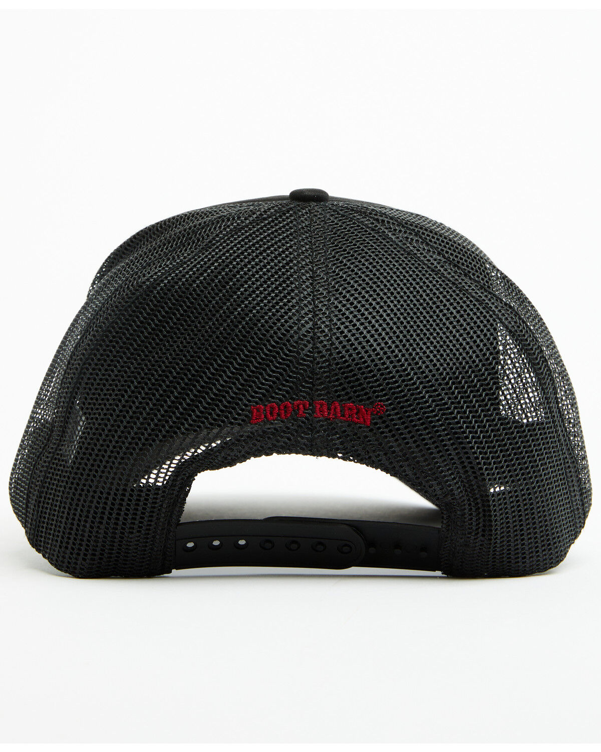 Image #3 - Boot Barn Logo Embroidered Ball Cap, Black, hi-res