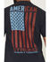 Image #4 - Boot Barn X Thorogood Men's American Strong Short Sleeve Graphic Work Shirt, Dark Blue, hi-res