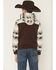 Image #4 - RANK 45® Boys' Dusted Southwestern Colorblock Hooded Sweatshirt, Coffee, hi-res