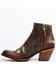 Image #3 - Shyanne Women's Summer Arena Western Booties - Round Toe, Brown, hi-res