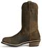 Dan Post Men's Albuquerque Waterproof Western Work Boots - Soft Toe, Distressed, hi-res