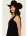 Image #2 - Revel Women's Knit Bodice Tiered Short Mini Dress, Black, hi-res