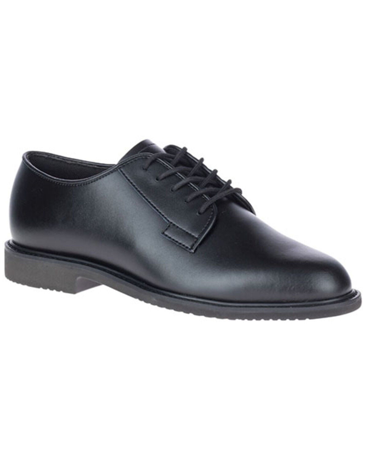 Image #1 - Bates Women's High Shine Sentry Oxford Shoes, Black, hi-res