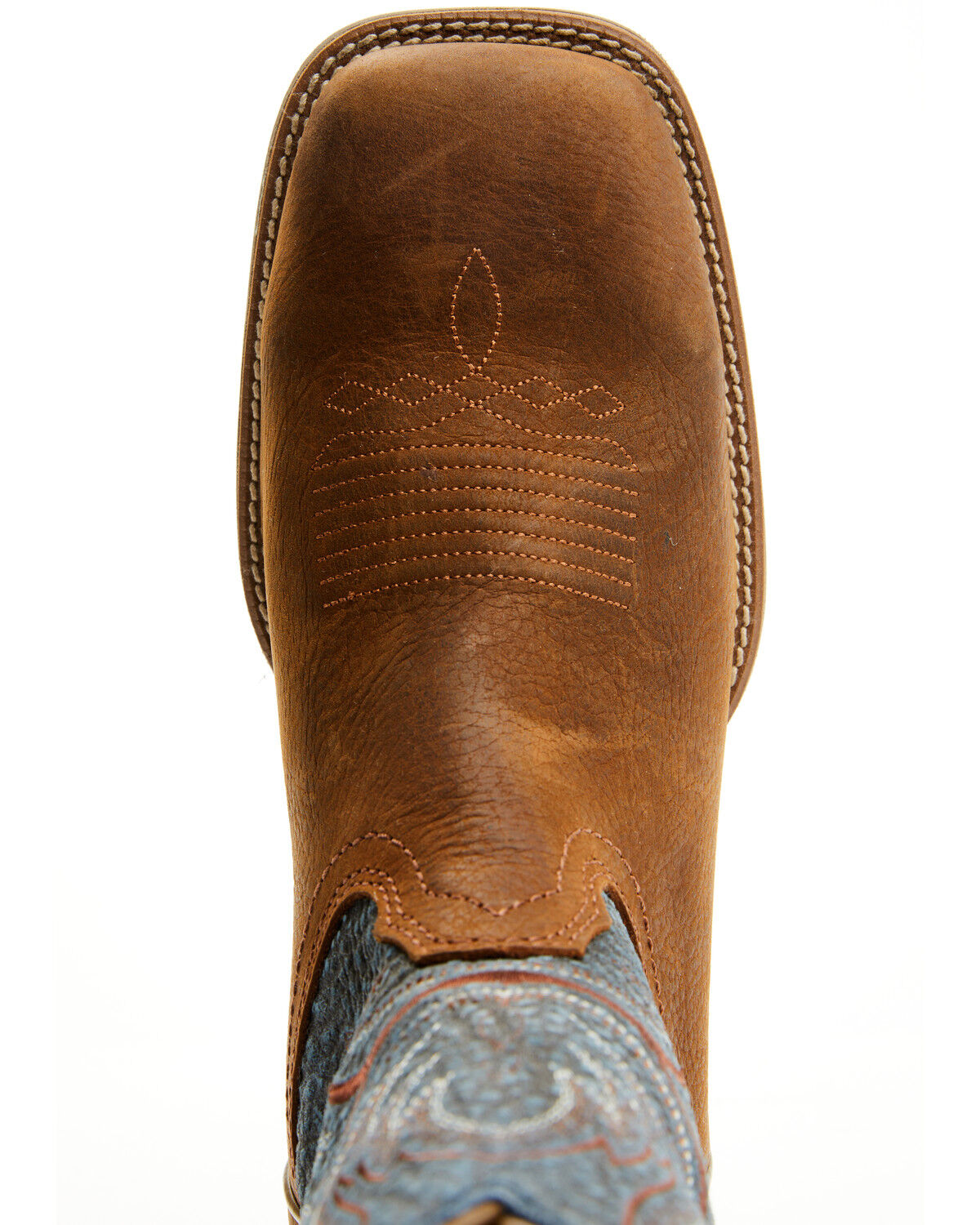 Image #6 - Cody James Men's Force Western Boots - Broad Square Toe, Blue, hi-res