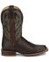 Image #2 - Tony Lama Men's Wray Western Boots - Broad Square Toe, Brown, hi-res