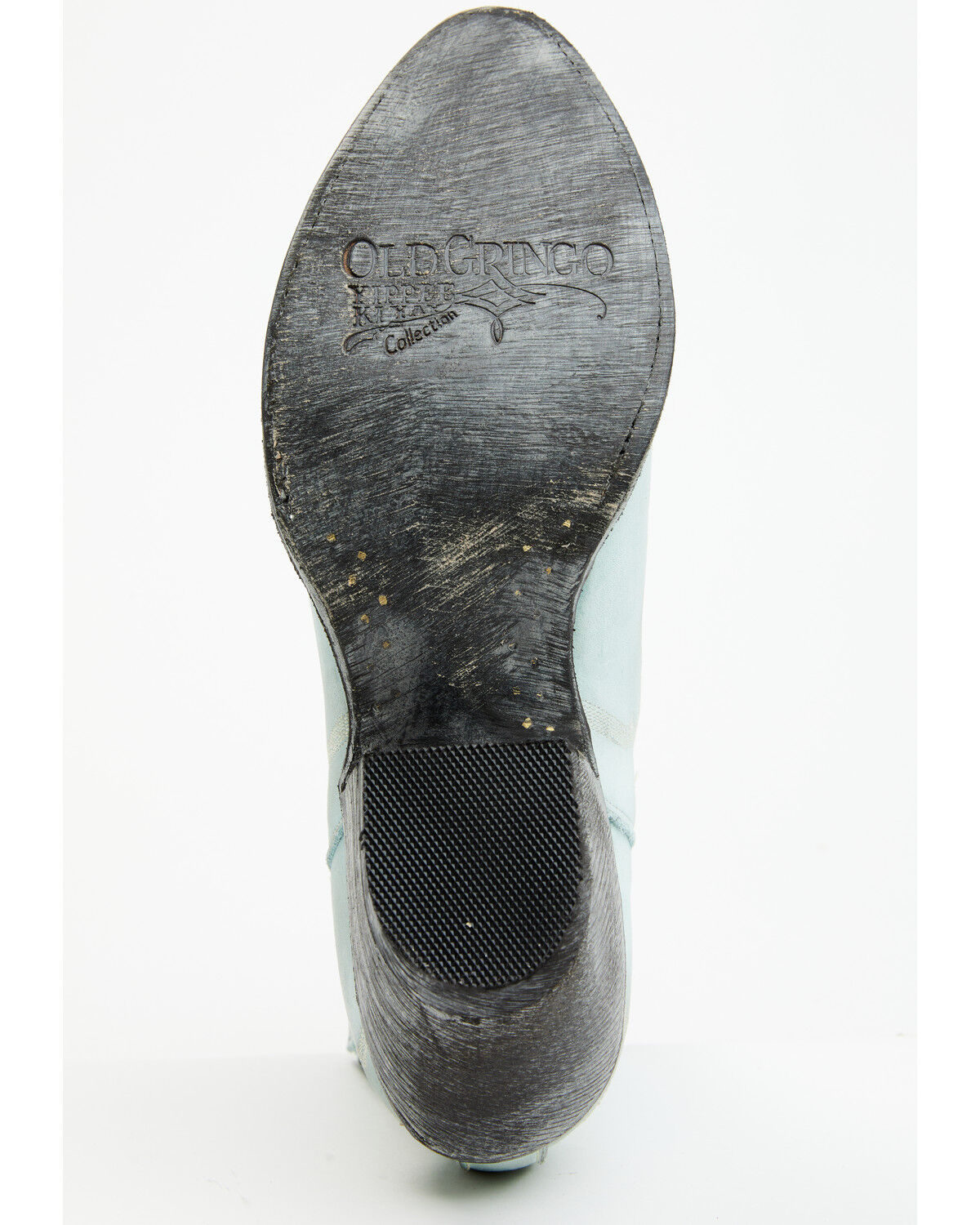 Image #7 - Yippee Ki Yay by Old Gringo Women's Vadia Booties - Round Toe, Blue, hi-res