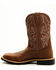 Image #3 - Twisted X Men's 11" Tech X™ Performance Western Boots - Broad Square Toe, Brown, hi-res