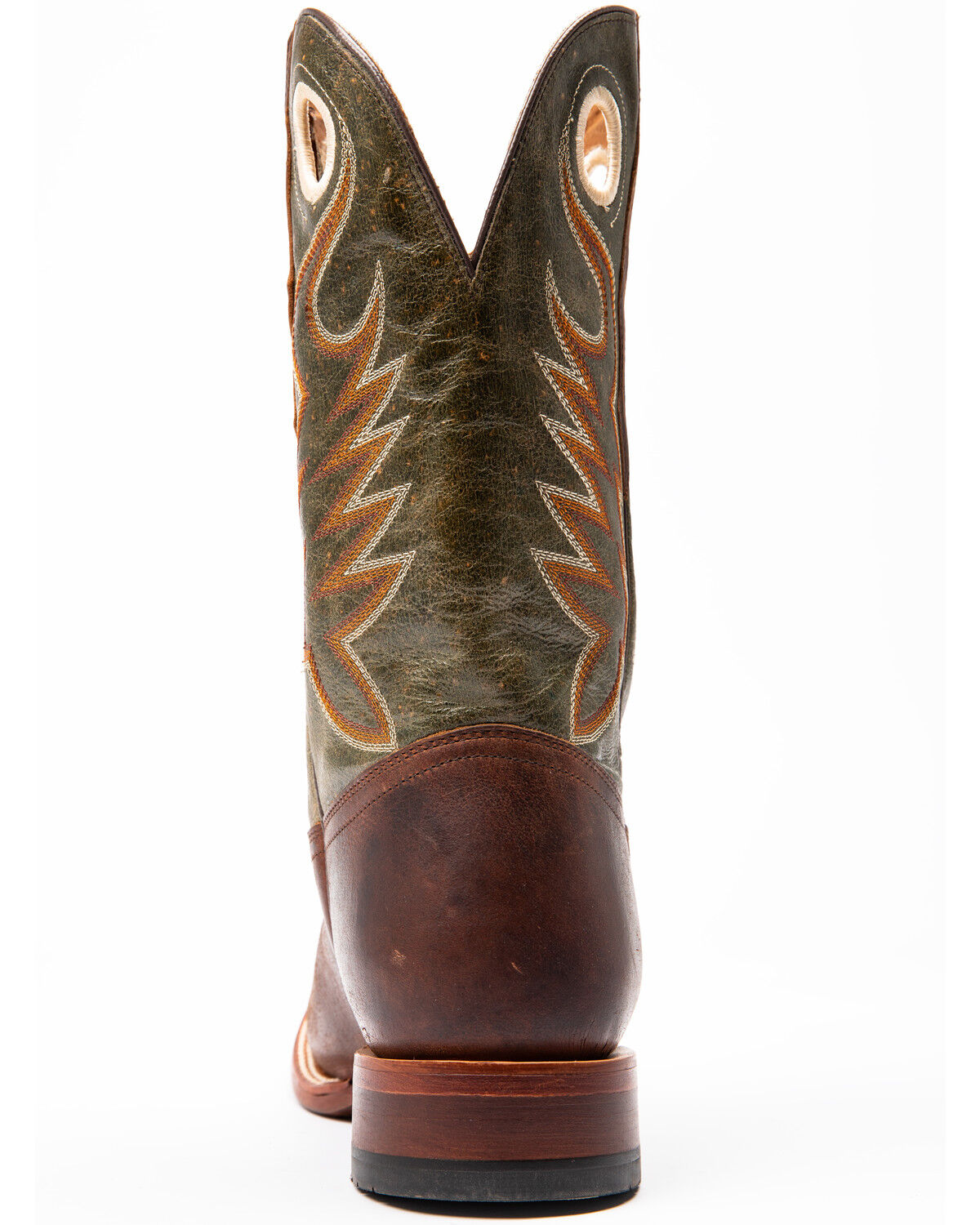 Image #5 - Cody James Men's Union Xero Gravity Western Performance Boots - Broad Square Toe, Green, hi-res