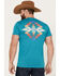 Image #4 - Pendleton Men's Tucson Short Sleeve Graphic T-Shirt, Teal, hi-res