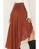 Image #4 - Shyanne Women's Embroidered Swiss Dot Mesh Wrap Skirt, Brown, hi-res