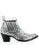 Old Gringo Women's Metal Star Fashion Booties - Round Toe, Silver, hi-res
