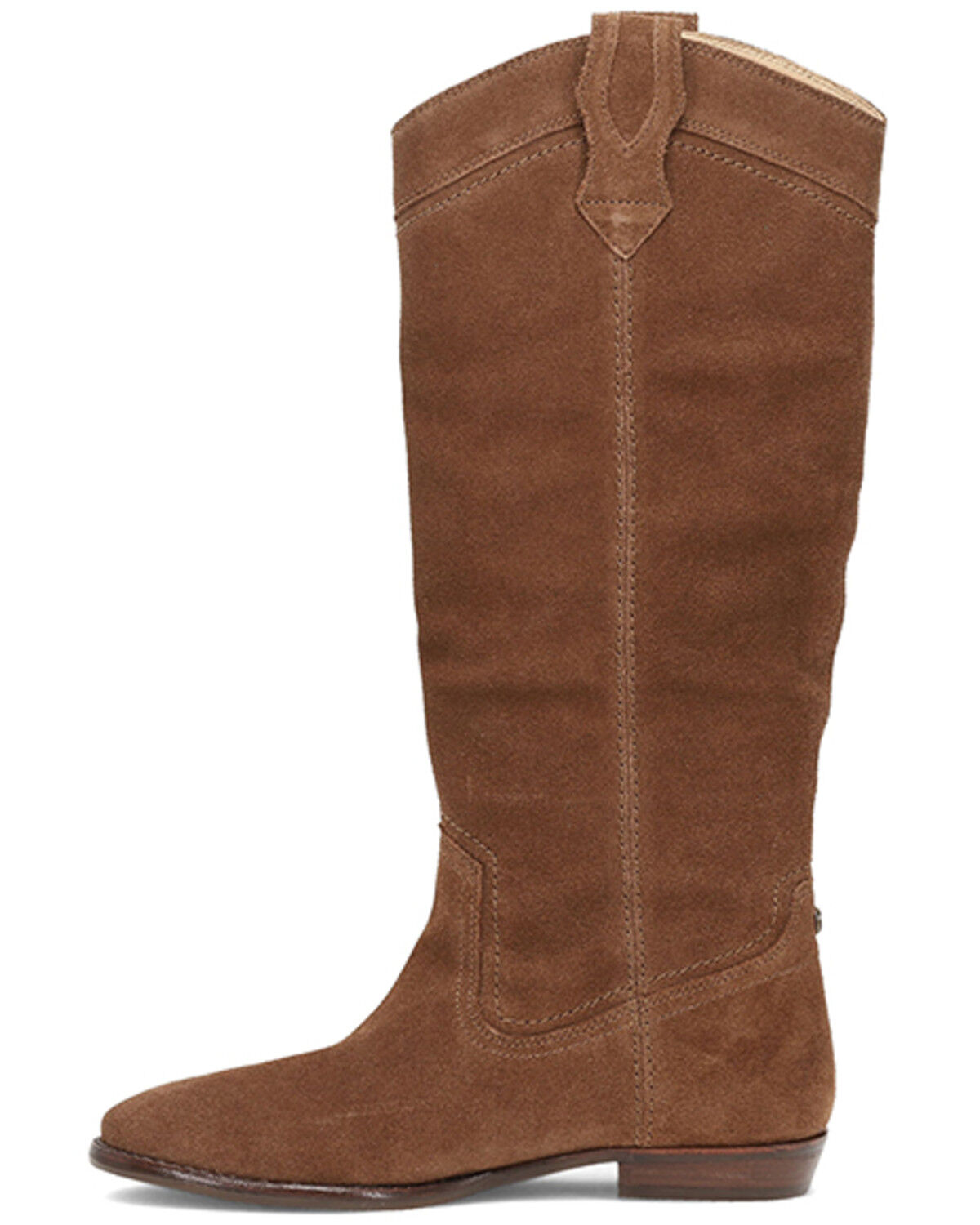 Image #3 - Frye Women's Blair Tall Western Boots - Round Toe, Bark, hi-res