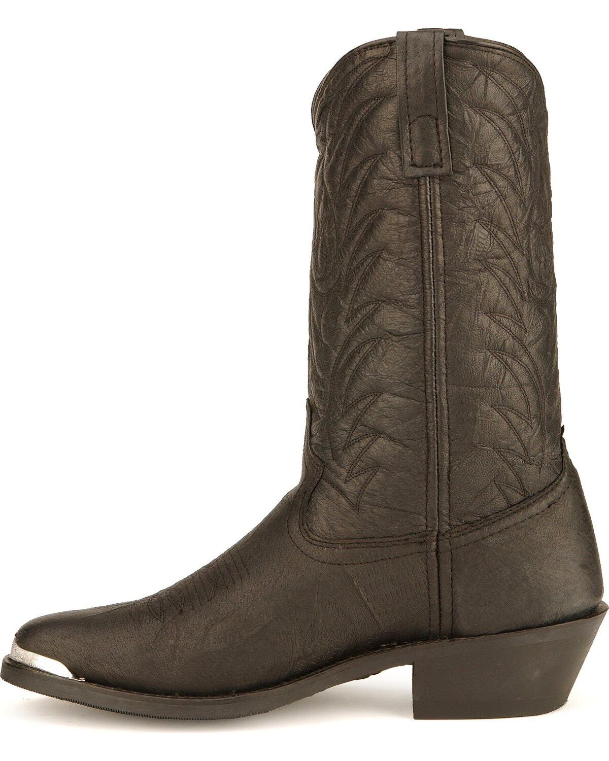 Image #4 - Laredo Men's East Bound Western Boots - Round Toe, Black, hi-res