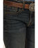 Image #2 - Cody James Boys' Barn Sour Dark Wash Slim Stretch Straight Jeans, Dark Wash, hi-res