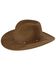 Image #1 - Stetson Men's Mountain Sky Crushable Felt Western Fashion Hat, Acorn, hi-res