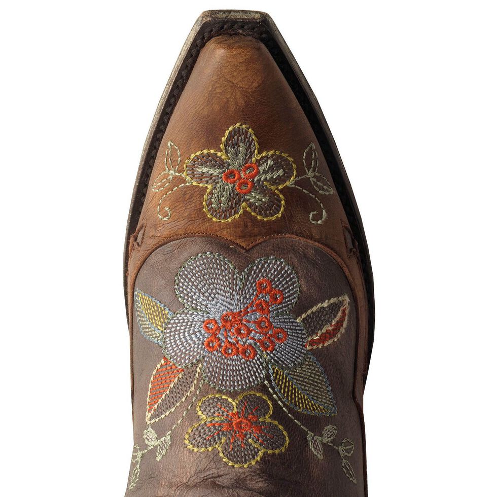 Old Gringo Ultra Vintage Bonnie Cowgirl Boots - Snip Toe, Chocolate, hi-res
