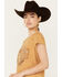 Image #2 - Shyanne Women's Wild West Tee, Coffee, hi-res