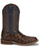 Image #2 - Nocona Men's Turner Chocolate Western Boots - Broad Square Toe, Brown, hi-res
