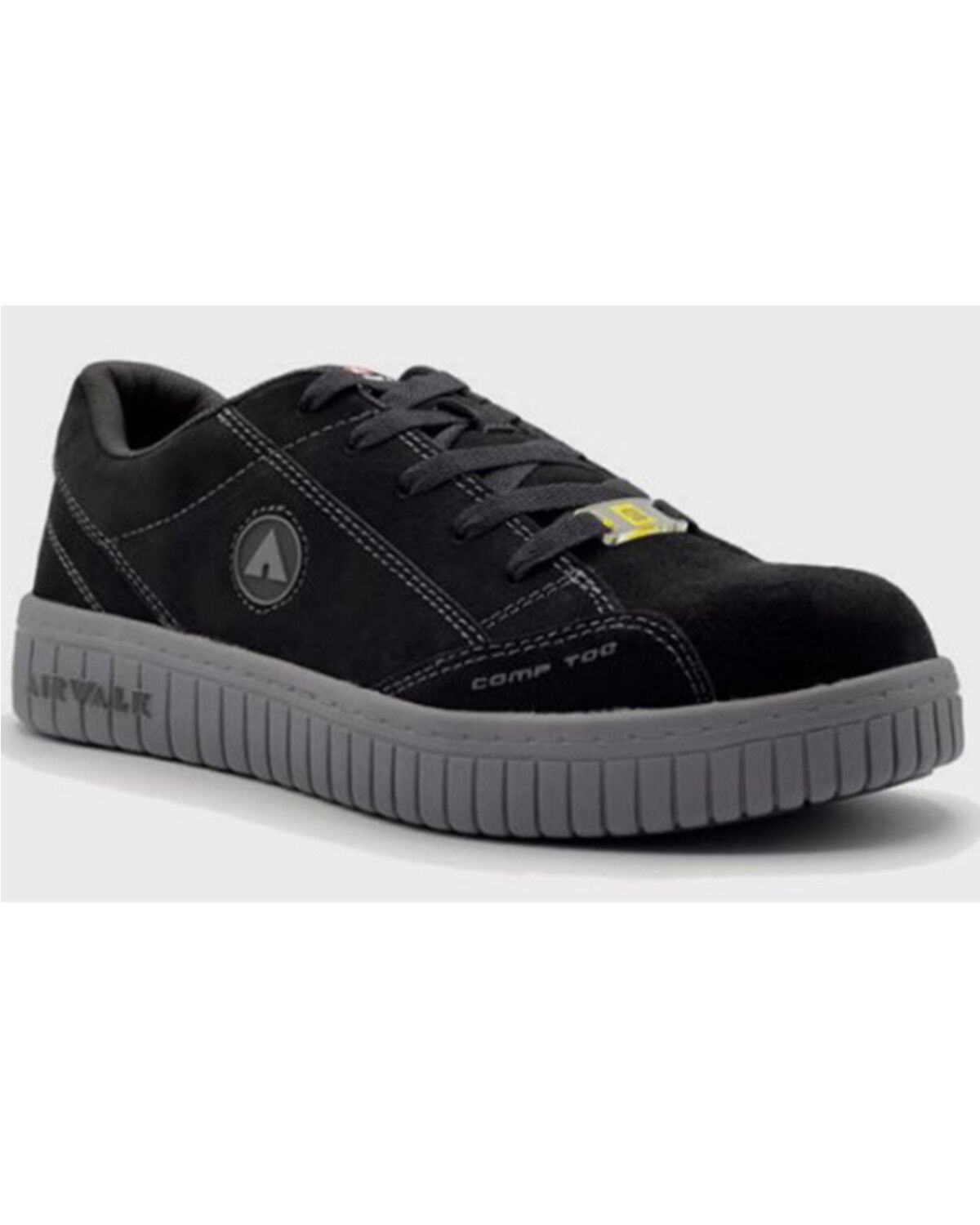 Image #1 - Airwalk Women's Camino Work Shoes - Composite Toe, Black, hi-res