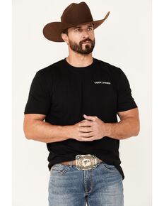 Cody James Men's Black Grudge Flag Back Graphic Short Sleeve T-Shirt , Black, hi-res