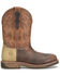 Image #2 - Double H Men's Outlook Waterproof Work Boots - Composite Toe, Brown, hi-res